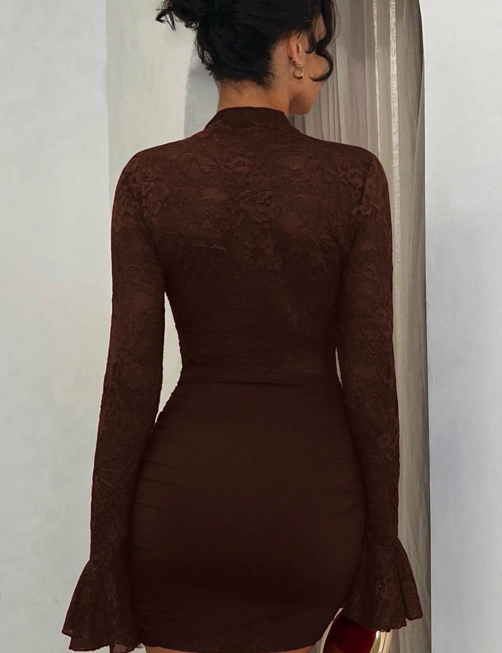 Rochie mini Shein, maro