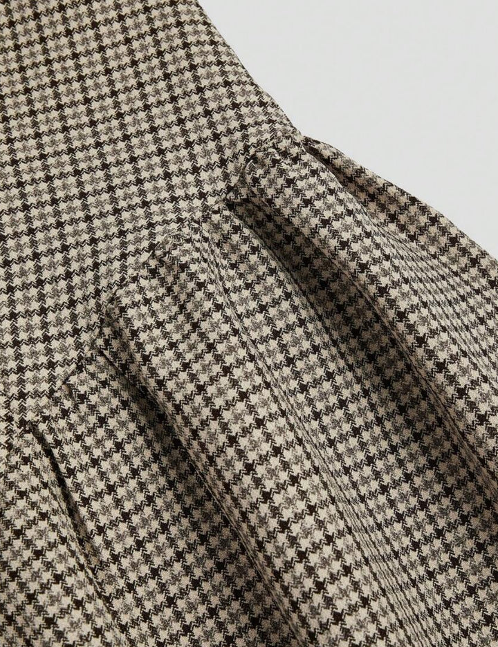 Shein Curve+ miniruha, barna