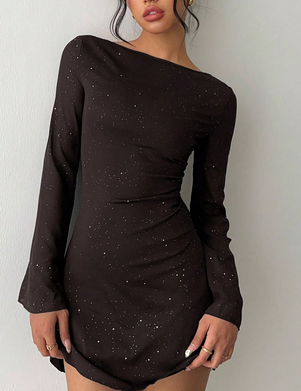 Rochie mini Shein, maro