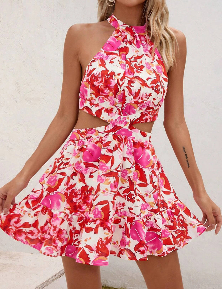 Rochie mini Shein, mix culori