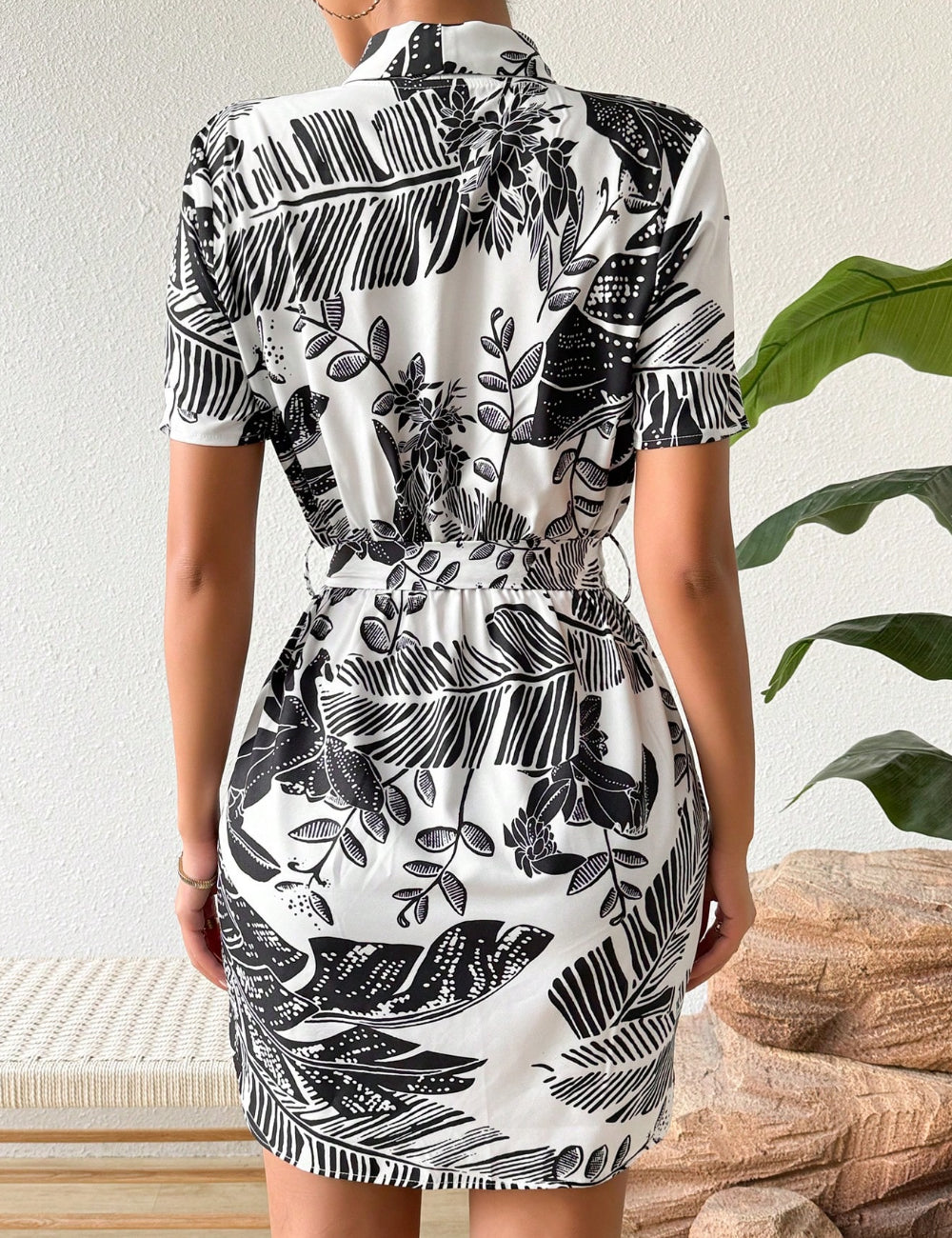 Rochie mini Shein, mix culori