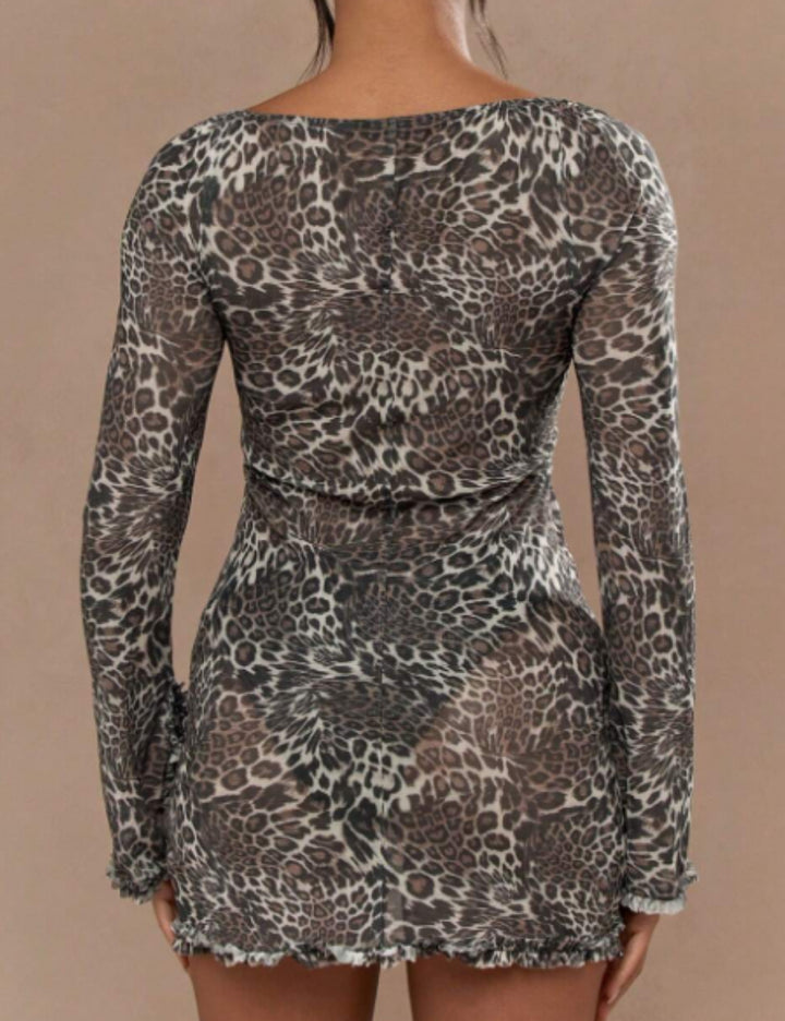 Rochie mini Shein Missguided, mix culori