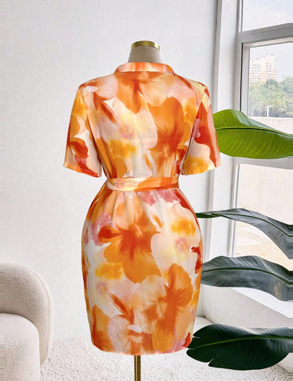Shein Curve+ miniruha, vegyes színek