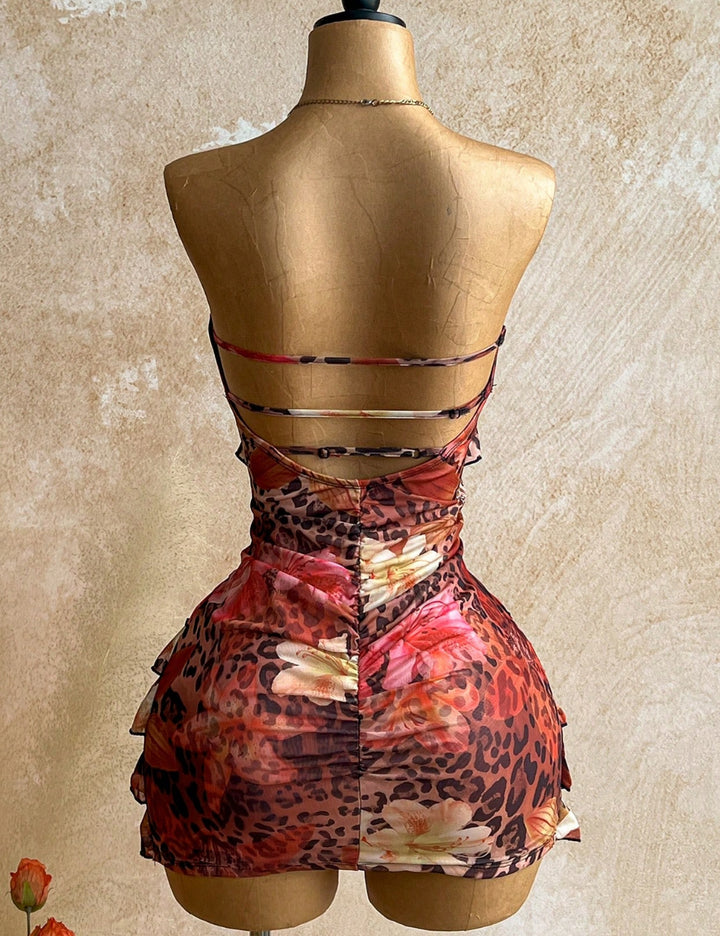 Rochie mini Shein, mix culori