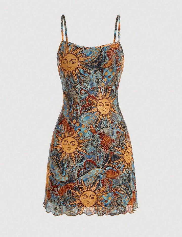 Rochie mini Shein, mix culori