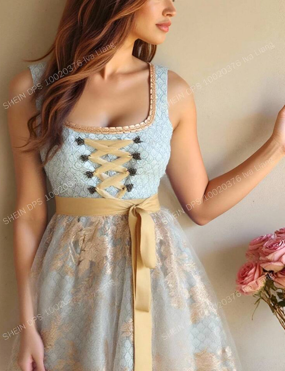 Rochie mini Shein, mix culori