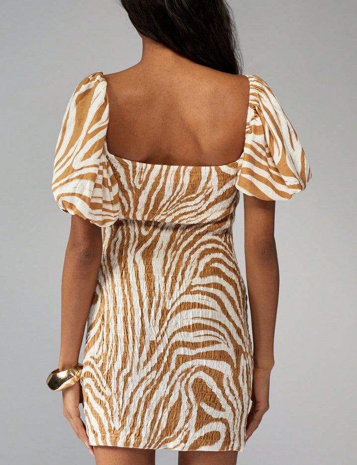 Rochie mini Shein Missguided, mix culori