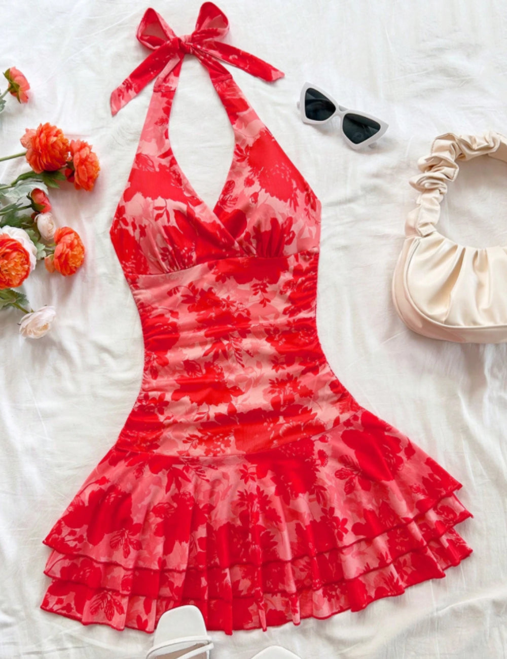 Rochie mini Shein, mix culori