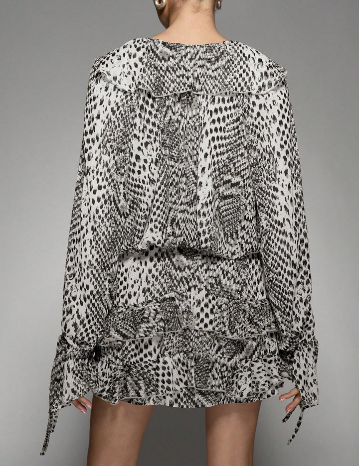 Rochie mini Shein Missguided, mix culori