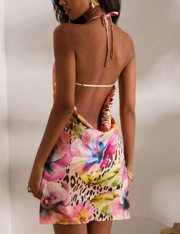 Rochie mini Shein, mix culori
