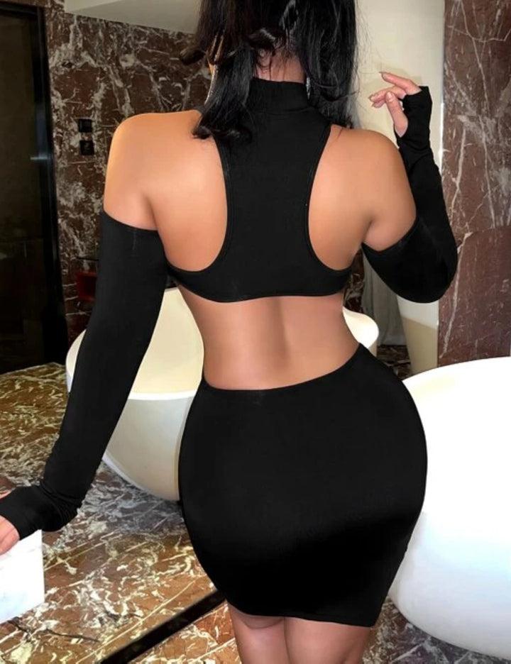 Rochie mini SHEIN, negru