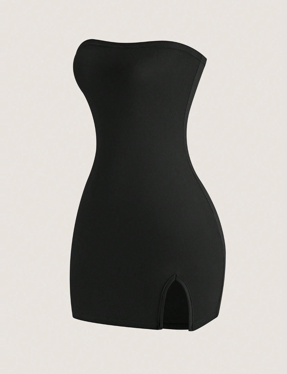 Shein mini ruha, fekete