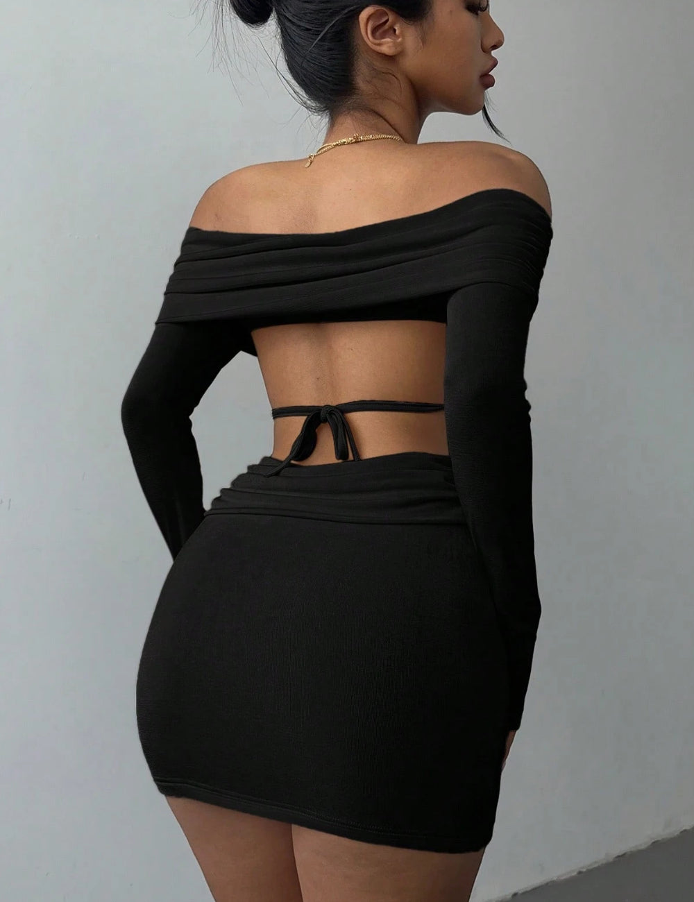 Rochie mini SHEIN, negru