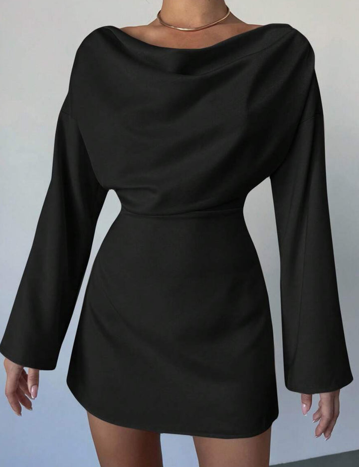Shein miniruha, fekete