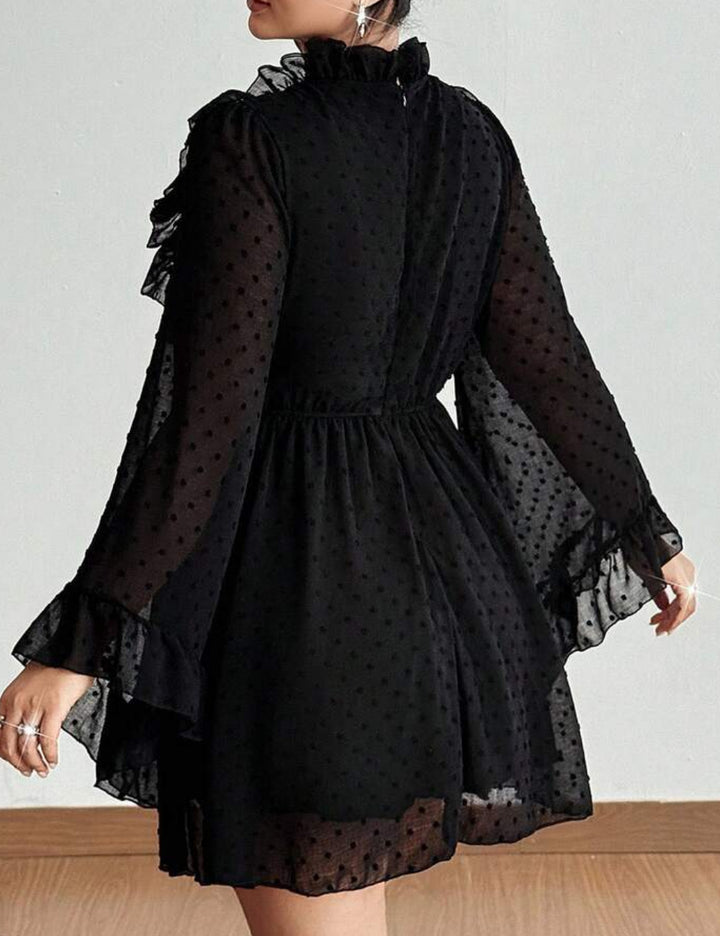 Rochie mini Shein Curve+, negru