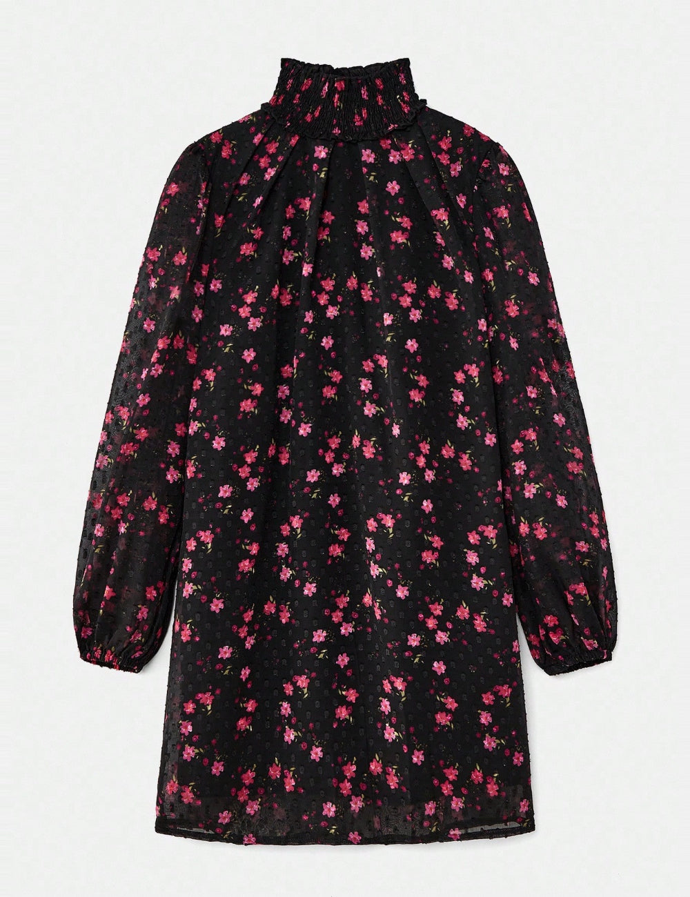 Shein mini ruha, fekete