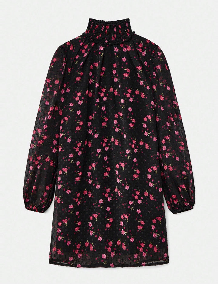 Shein mini ruha, fekete