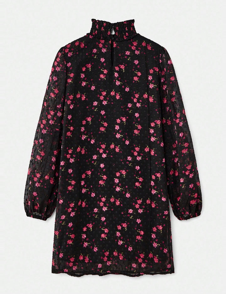 Shein mini ruha, fekete