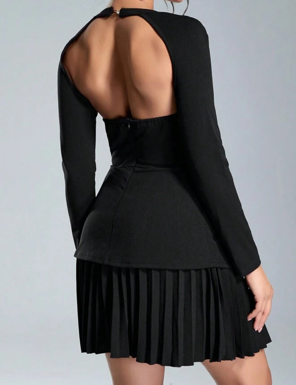 Shein miniruha, fekete