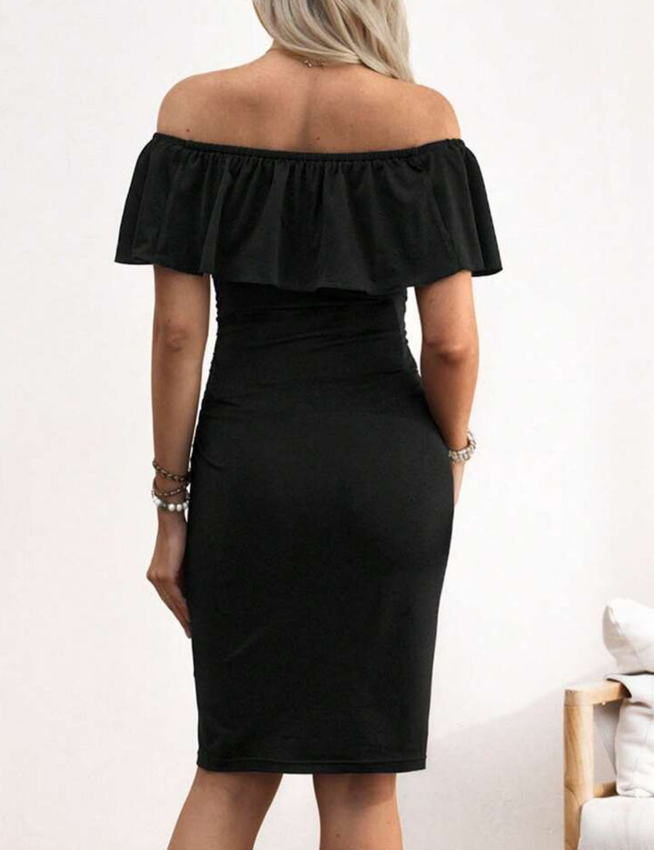 Shein miniruha, fekete