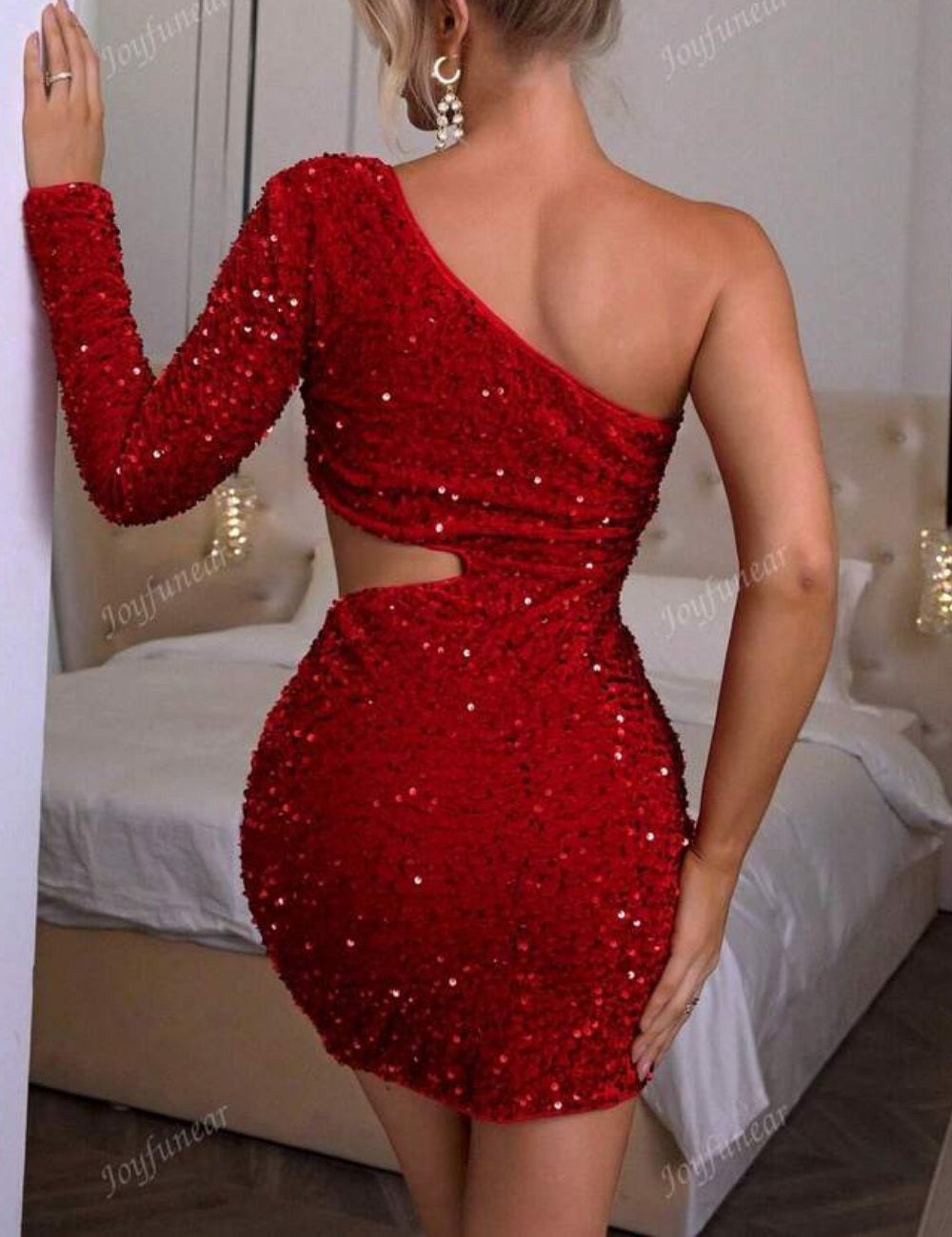 Rochie mini Shein, roșu