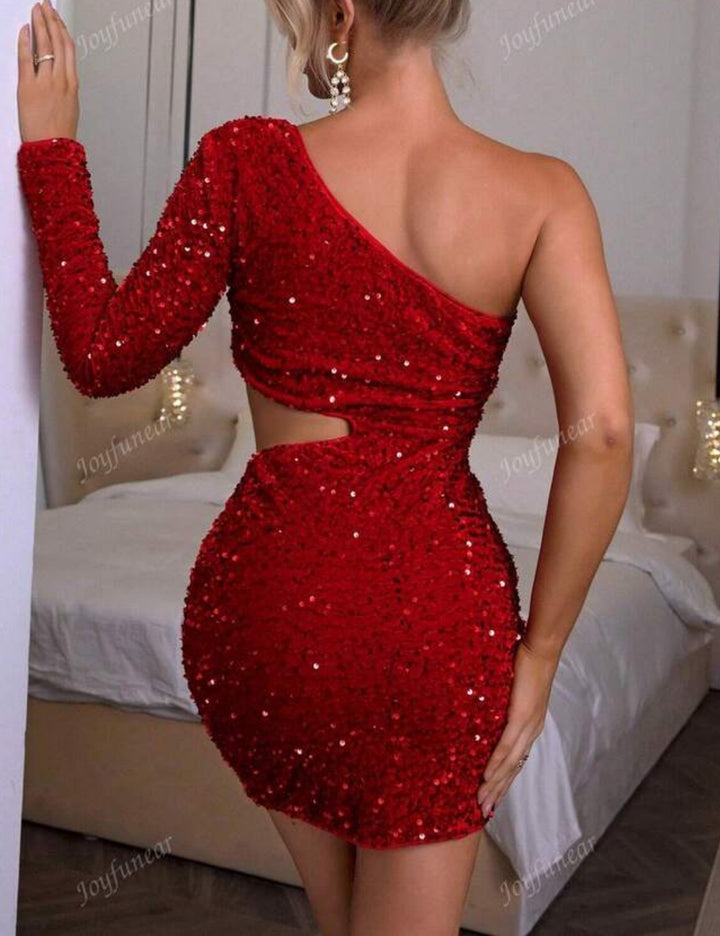 Rochie mini Shein, roșu