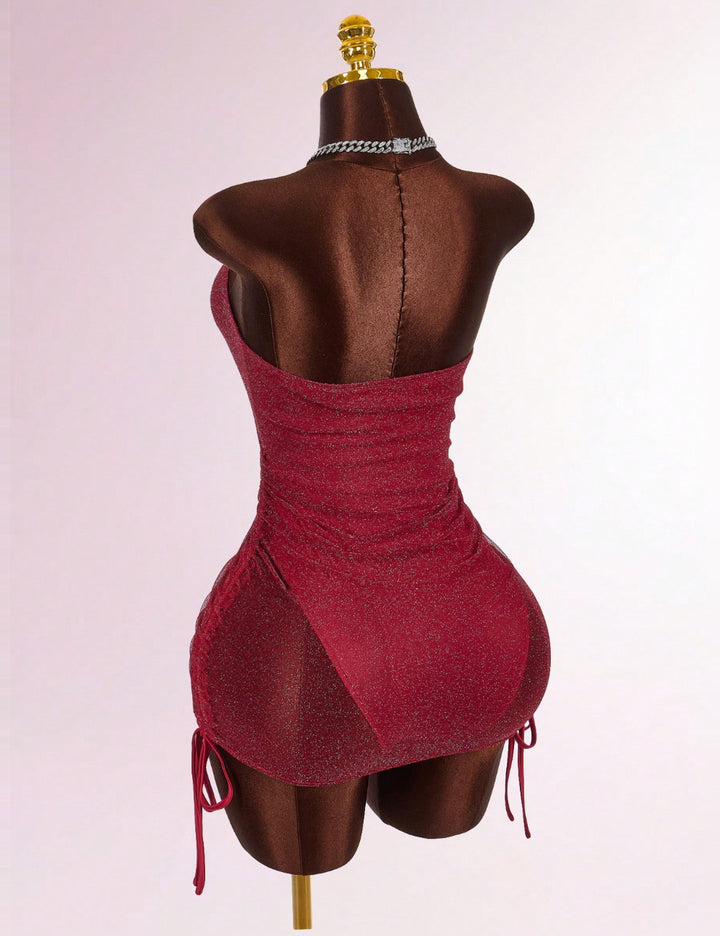 Rochie mini Shein, roșu