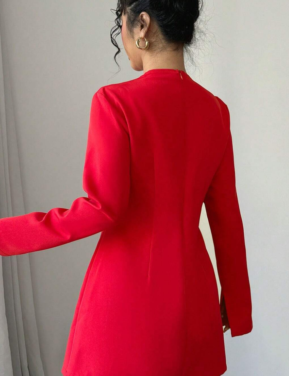Shein miniruha, piros
