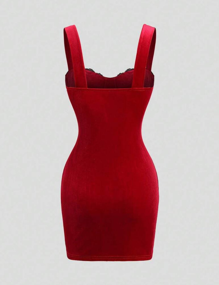 Rochie mini Shein, roșu