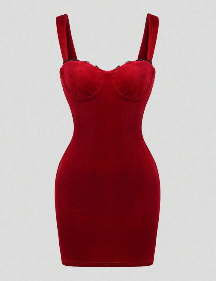 Rochie mini Shein, roșu