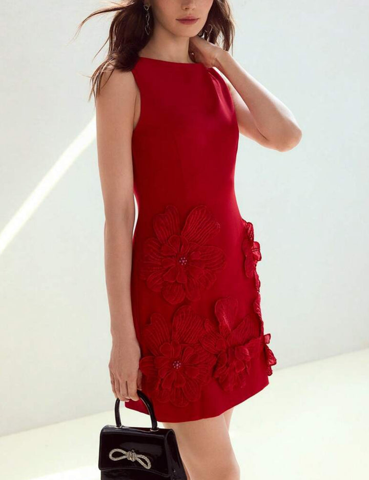 Rochie mini Shein MOTF, roșu