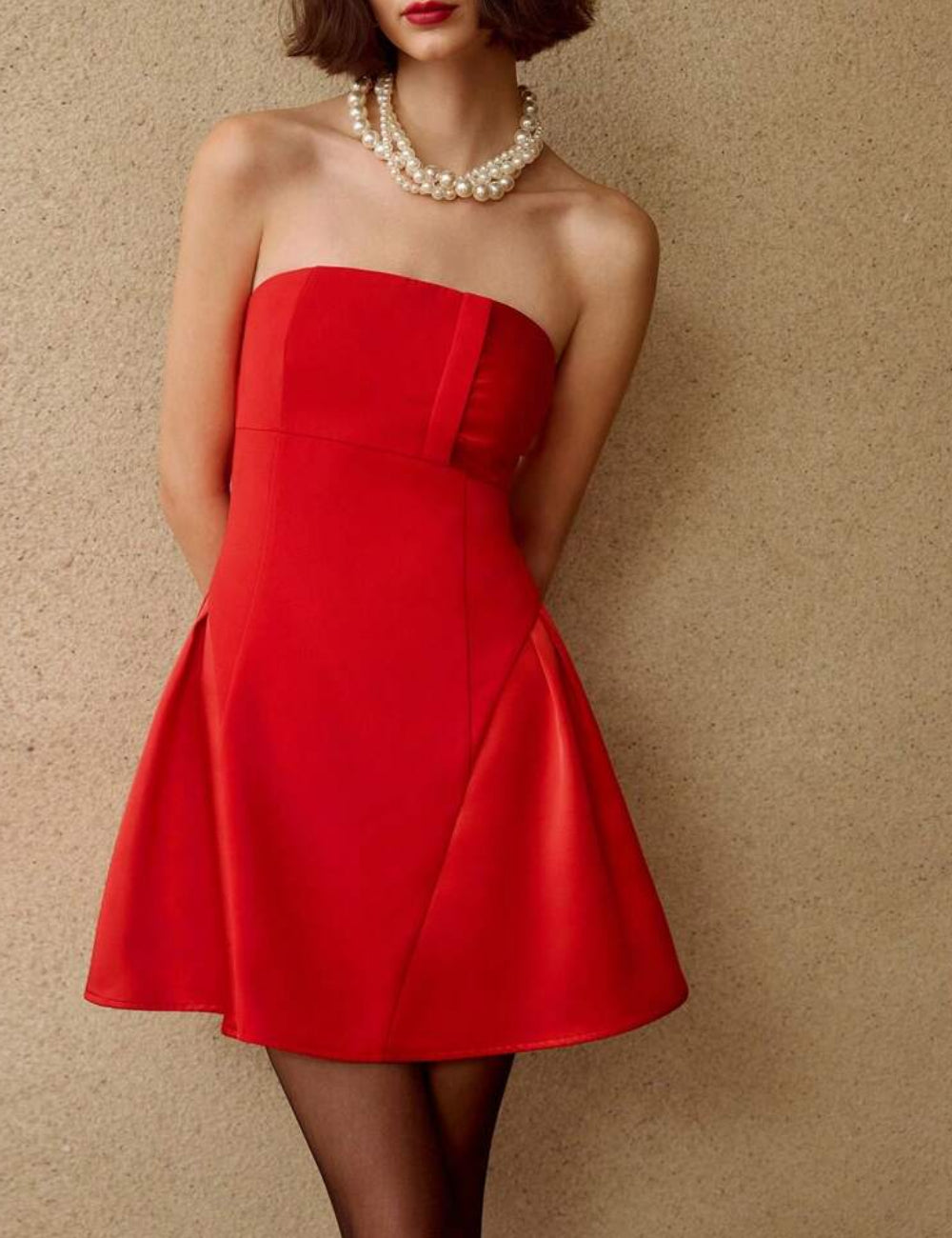 Rochie mini Shein MOTF, roșu
