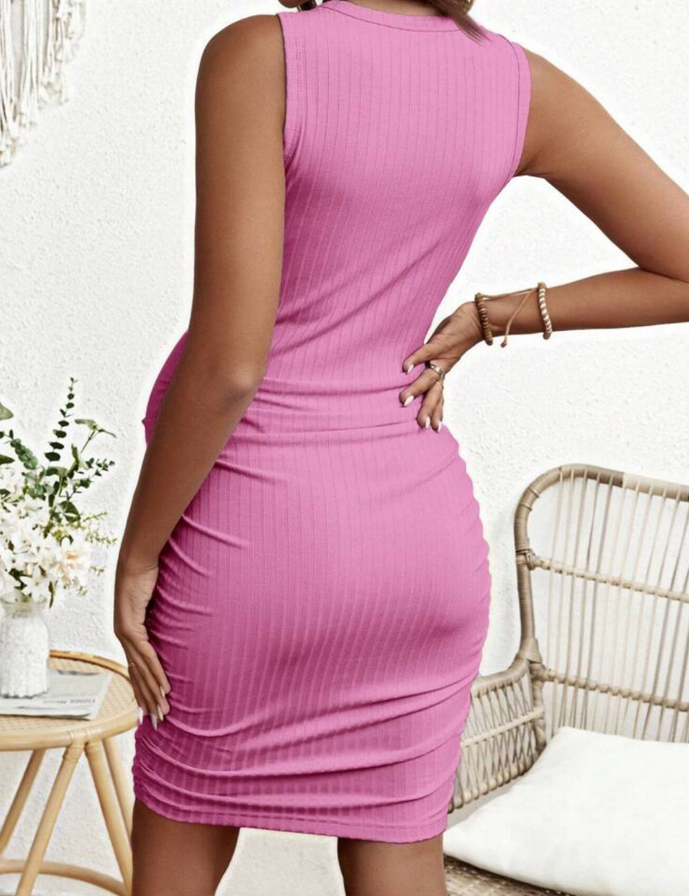Rochie mini Shein, roz