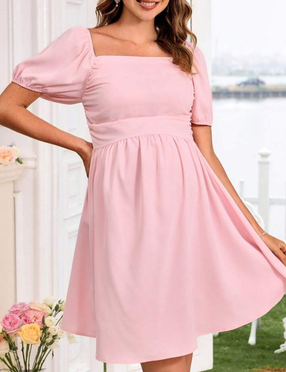 Rochie mini Shein, roz