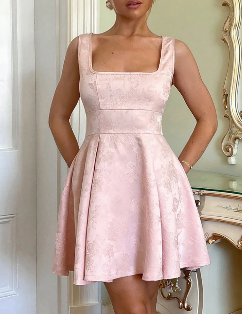 Shein miniruha, rózsaszín