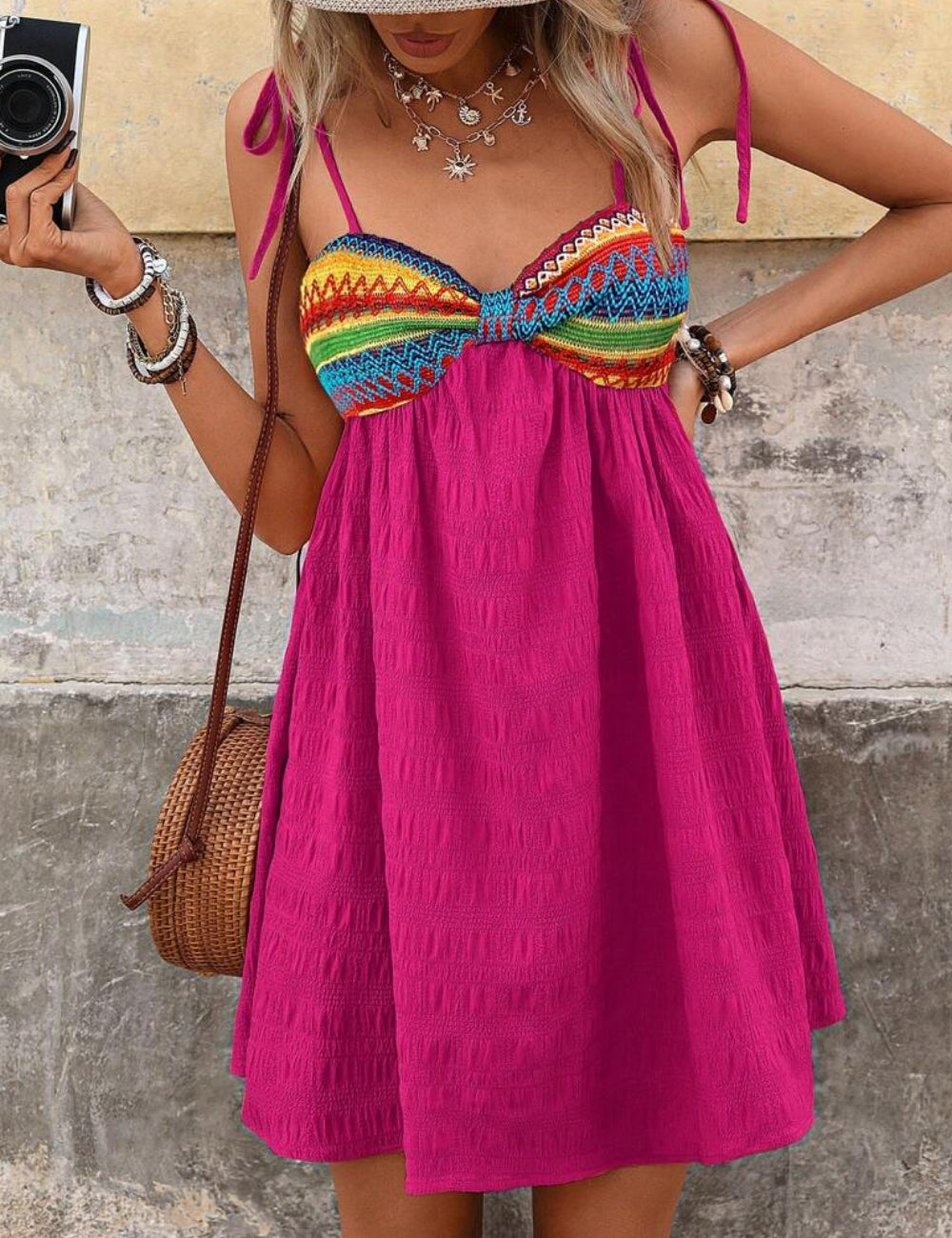 Rochie mini Shein, roz
