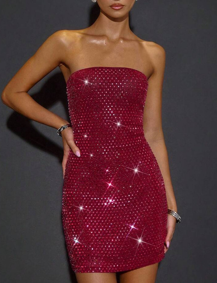 Rochie mini Shein, vișiniu