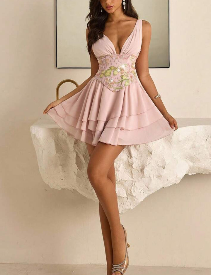 Shein miniruha, rózsaszín