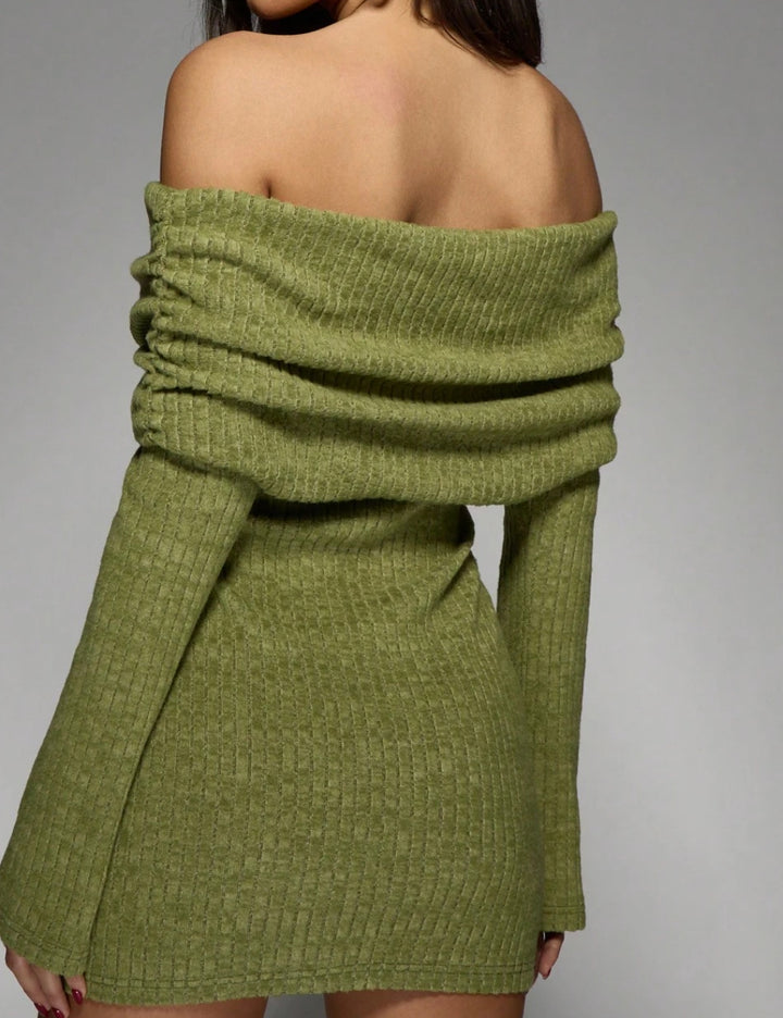 Rochie mini Shein Missguided, verde