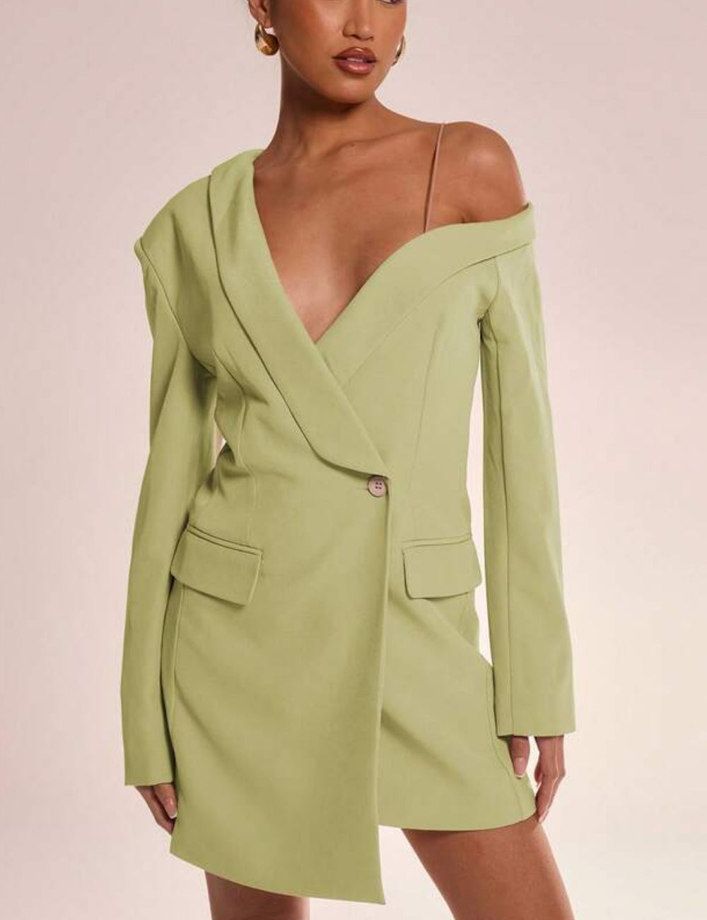 Rochie mini Shein, verde