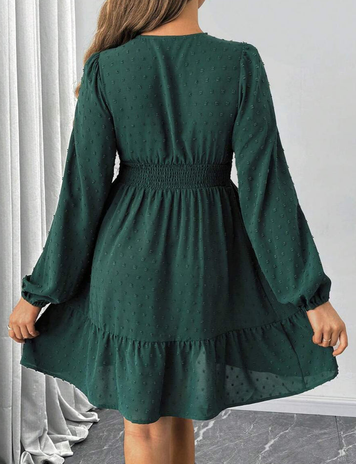 Shein mini ruha, zöld