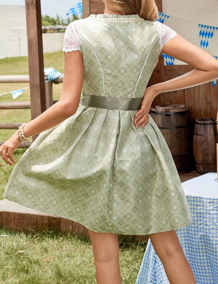 Rochie mini SHEIN, verde