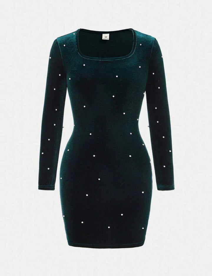 Rochie mini Shein, verde