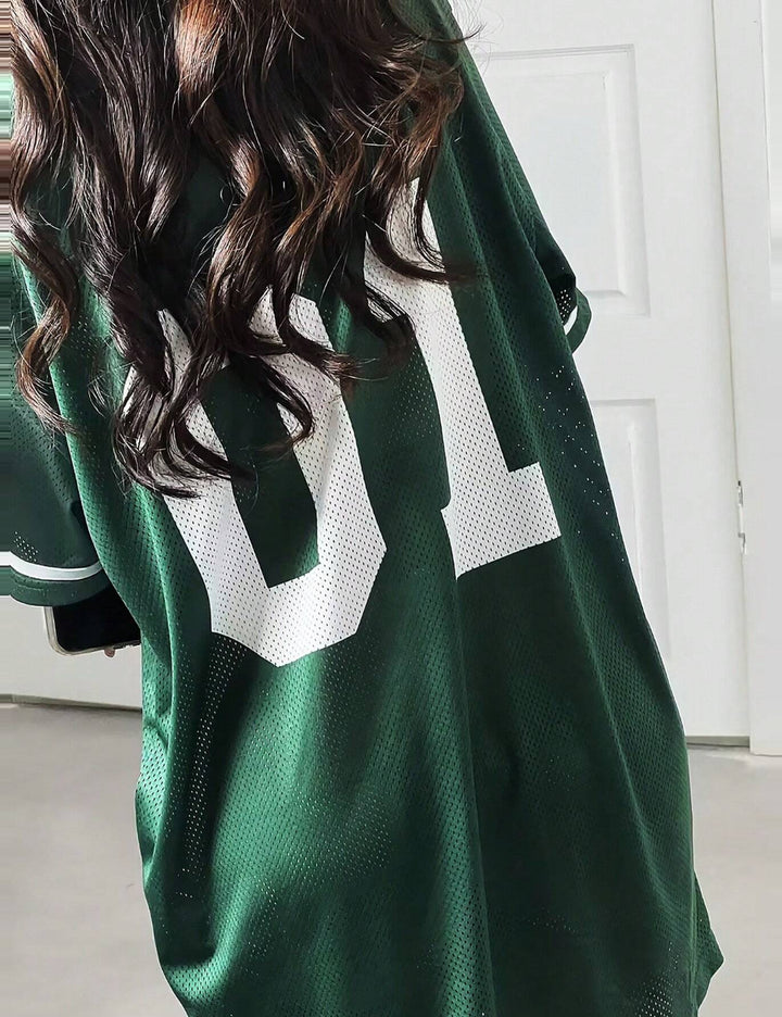 Shein mini ruha, zöld