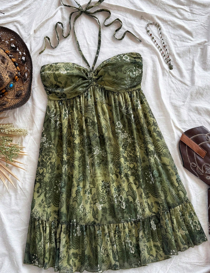 Rochie mini Shein, verde