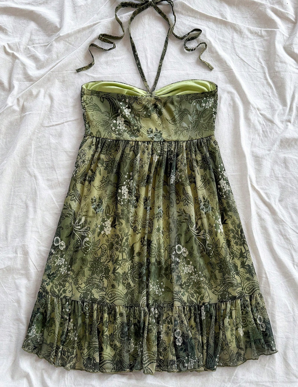 Rochie mini Shein, verde