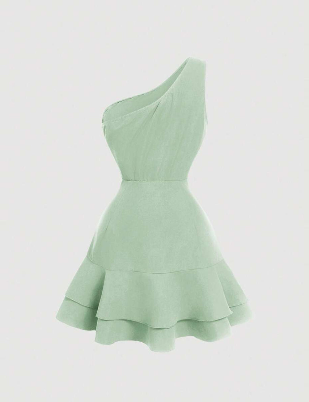 Shein mini ruha, zöld