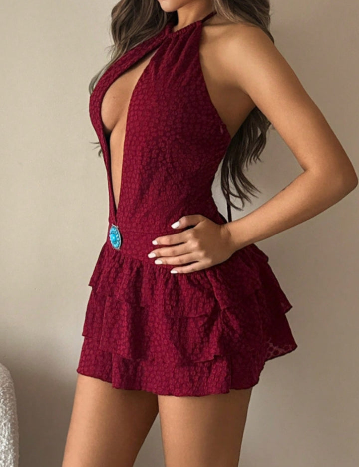 Rochie mini Shein, vișiniu