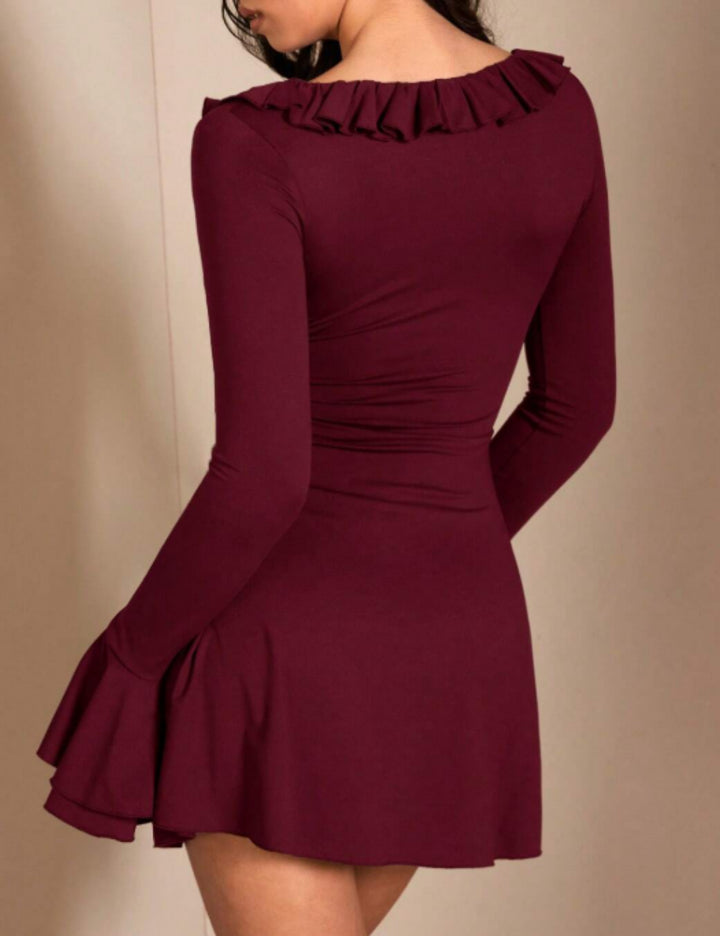 Rochie mini SHEIN, vișiniu