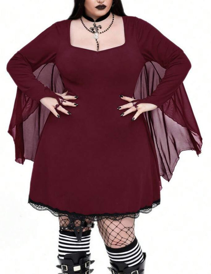 Rochie mini SHEIN, vișiniu
